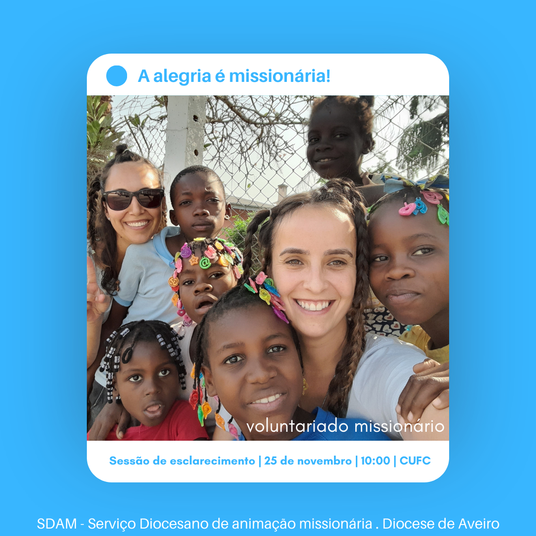 Inscrição para voluntariado missionário 2025-2026